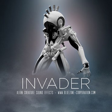 Invader, Alien Creature Sound Effects, Sci Fi Sound Effects, Modern UI sounds, Futuristic and Cyber Weapons, Organic Sounds and More