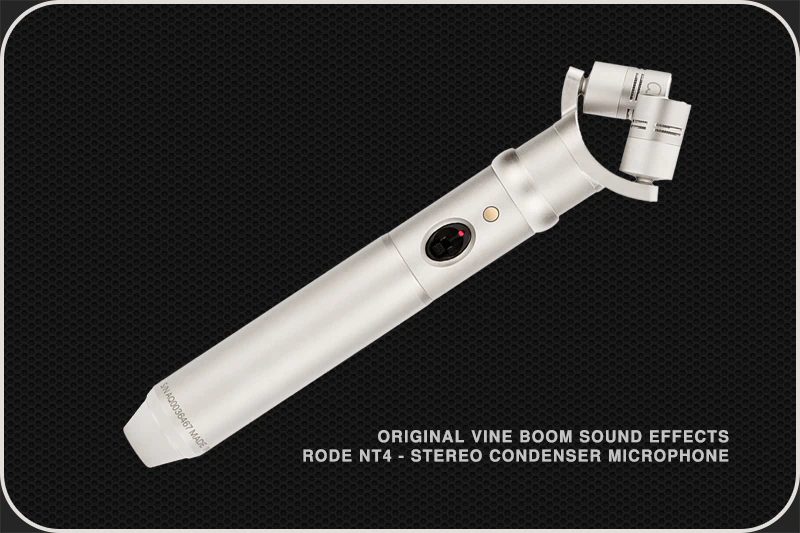 Original vine boom : rode nt4 stereo condenser microphone Original vine boom : rode nt4 stereo condenser microphone