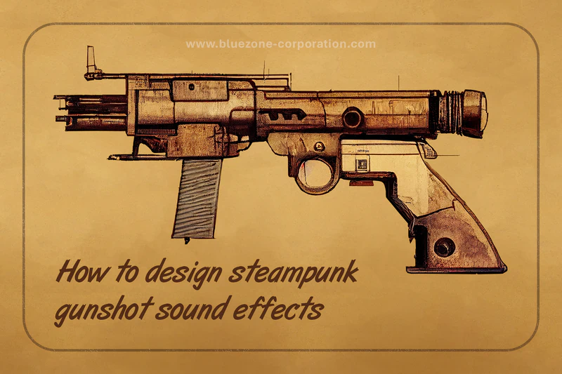 How to design steampunk gunshot sound effects