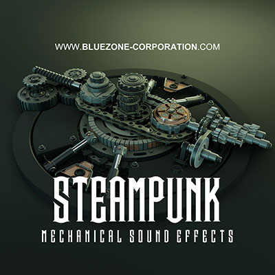 Steampunk Mechanical Sound Effects, Industrial Factory Sounds, Machines, Mechanisms, Steampunk Gear Clocks