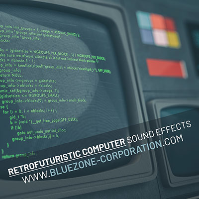 Download Retrofuturistic Computer Sound Effects - Old Computer Sound FX - Steampunk Computer Beep and Button Sounds - Vintage Computer Processing and Glitch Sound Effects Library