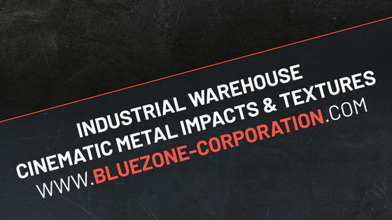 Industrial Warehouse - Cinematic Metal Impacts and Textures