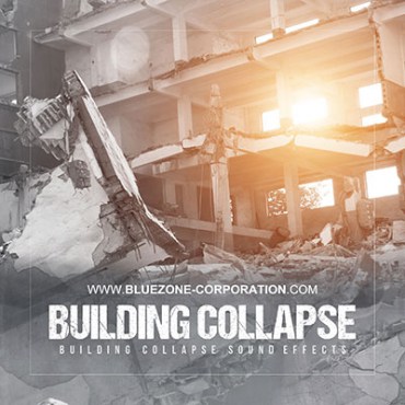Building Collapse Sound Effects: Explosions, earthquakes, volcano rumblings, crumbling buildings, warehouse explosions, brick wall collapses, crashes, rocks falling and bombing sounds