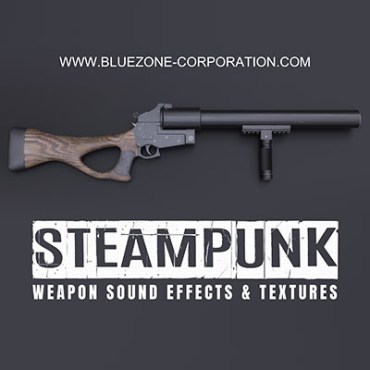 Steampunk Weapon Sound Effects and Textures - Steampunk Guns - Steampunk Cannons - Steampunk Pistols - Steampunk Revolvers - Steampunk Shotguns - Steampunk Firearms - Retrofuturistic Weapons - Mechanical Weapons