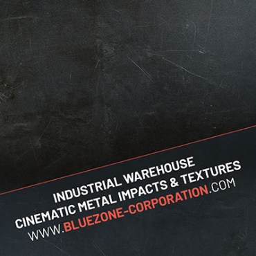 Download Industrial Warehouse - Cinematic Metal Impacts and Textures. Get highly charged metal impact sound effects and dark industrial textures. Royalty free Cinematic sound library.