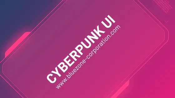 cyberpunk ui